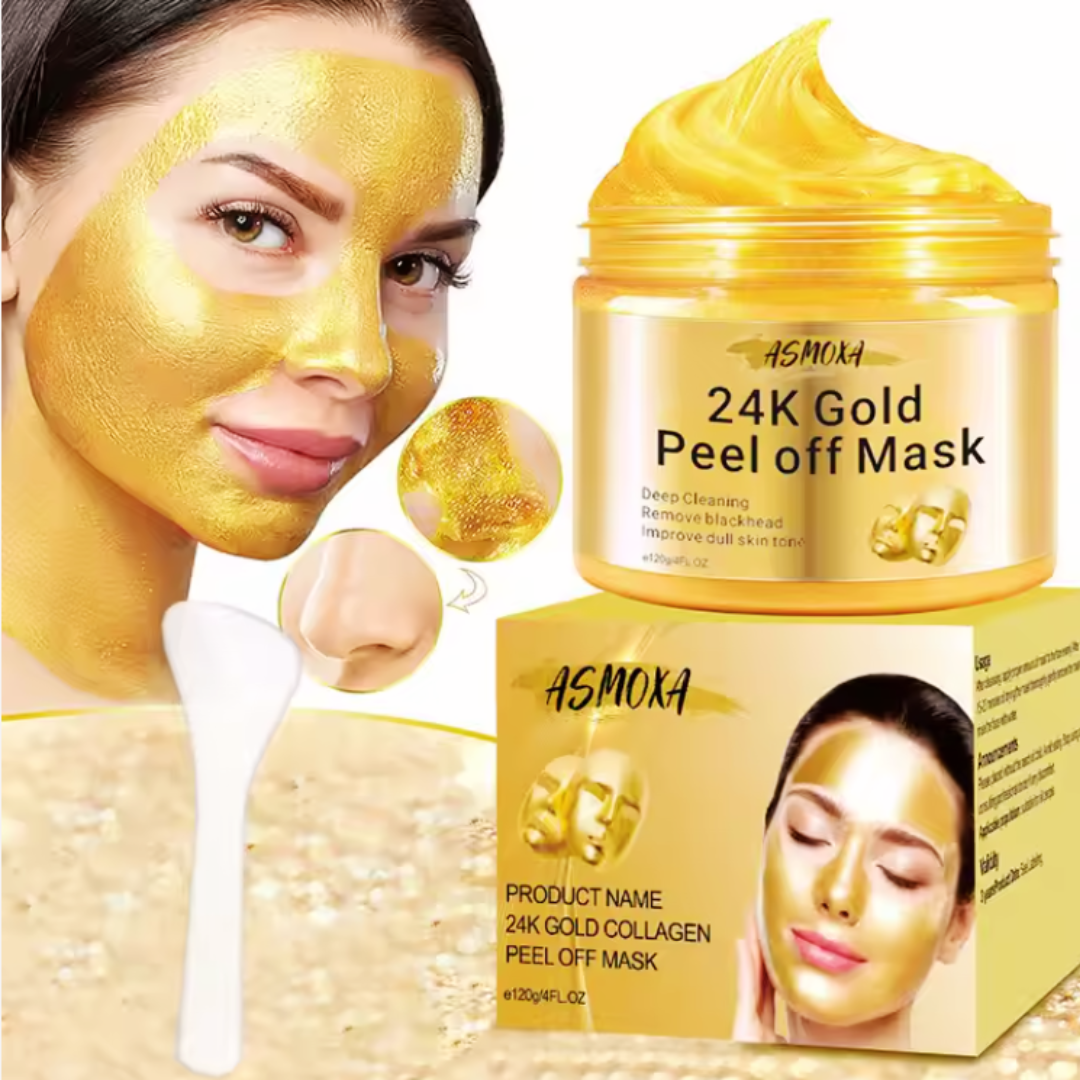 PureGlow Mascarilla Dorada 24k