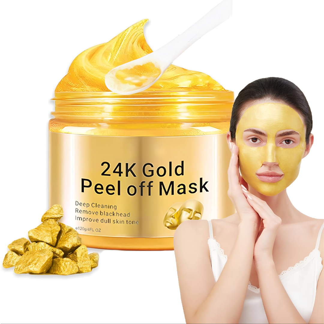 PureGlow Mascarilla Dorada 24k